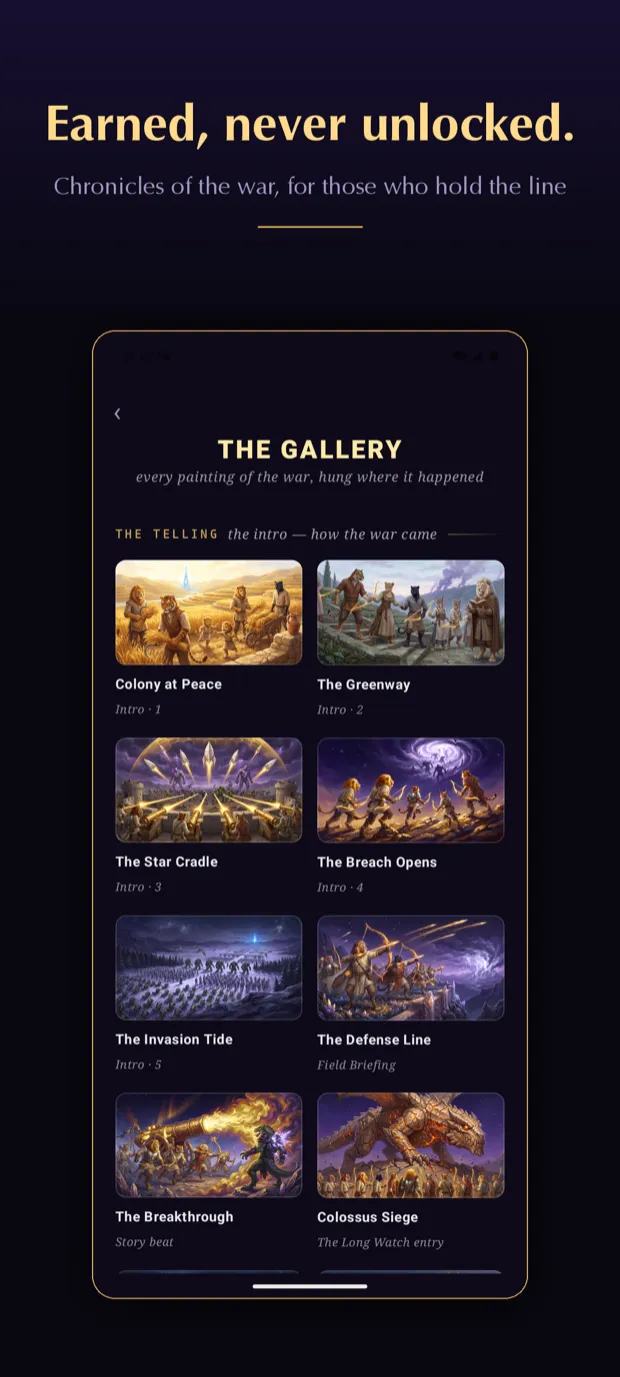The Gallery on Android